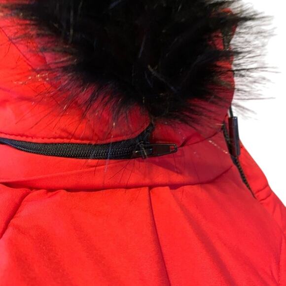 MICHAEL KORS HOODED PUFFER VEST w LOGO BELT NWT - Picture 7 of 8